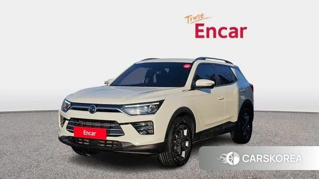 Ssangyong Beautiful Korando 2021 Белый из Кореи