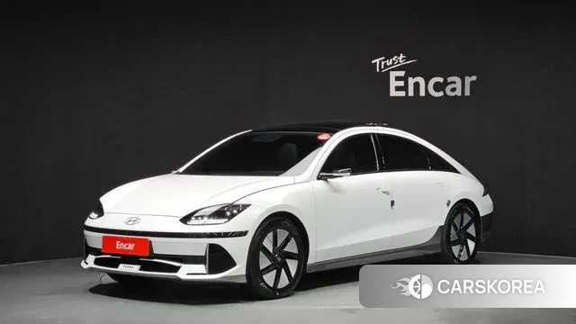 Hyundai Ionic 6 2022 Белый из Кореи