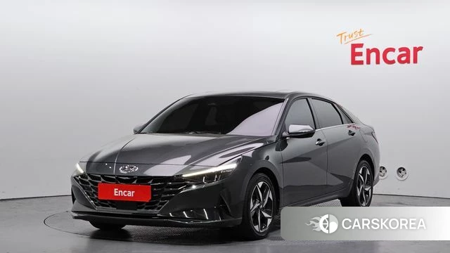 Hyundai Avante (CN7) 2022 Серый из Кореи