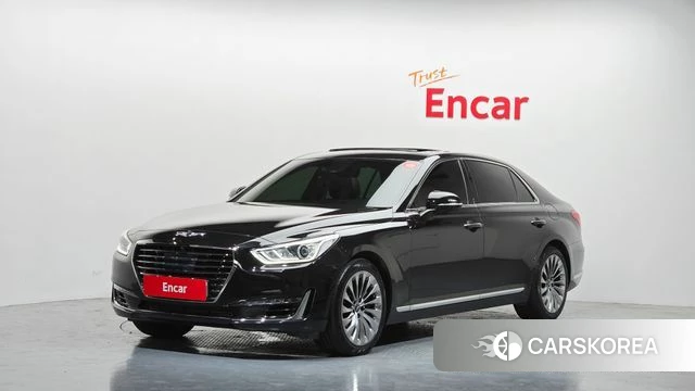 Genesis EQ900 2018 Черный из Кореи