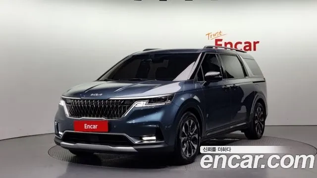 Kia Carnival 4th generation 2022 Синий из Кореи