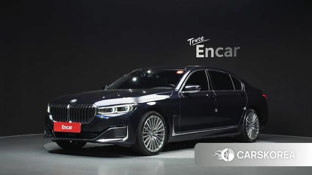 BMW 7 Series (G11) 2019 Синий из Кореи