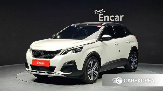 Peugeot 3008 second generation 2018 Белый из Кореи