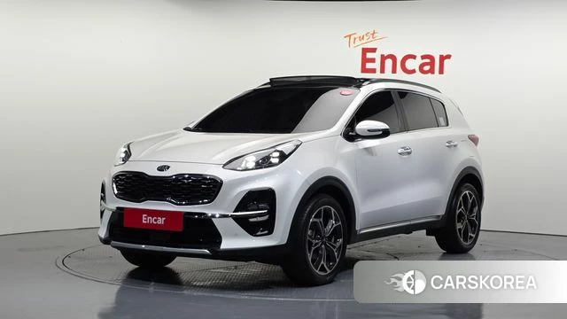 Kia Sportage The Bold 2019 Белый из Кореи