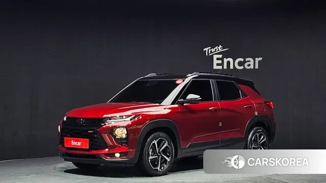 Chevrolet (GM Daewoo) Trailblazer 2022 Красный из Кореи