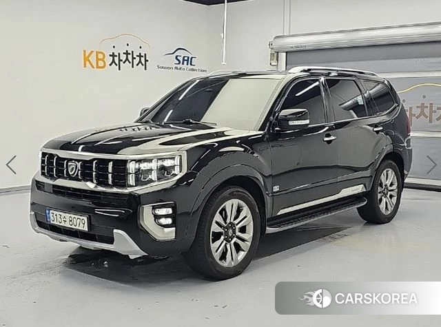 Kia Mohave Master 2021 Черный из Кореи