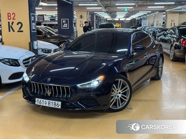 Maserati Ghibli 2019 Синий из Кореи