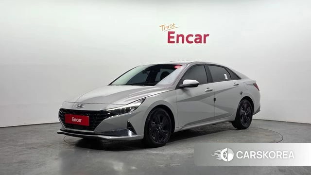 Hyundai Avante Hybrid (CN7) 2021 Серебряный из Кореи