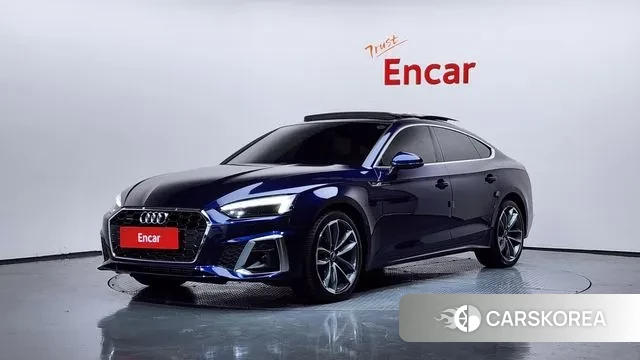 Audi A5 (F5) 2022 Синий из Кореи