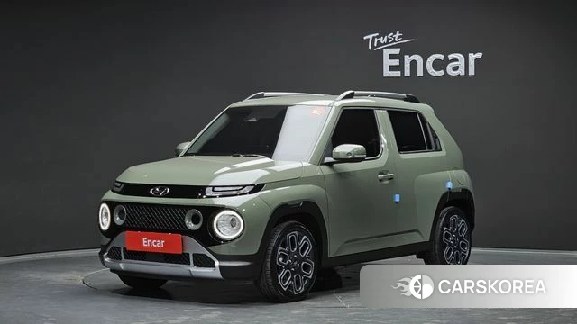 Hyundai Casper 2021 Зеленый из Кореи