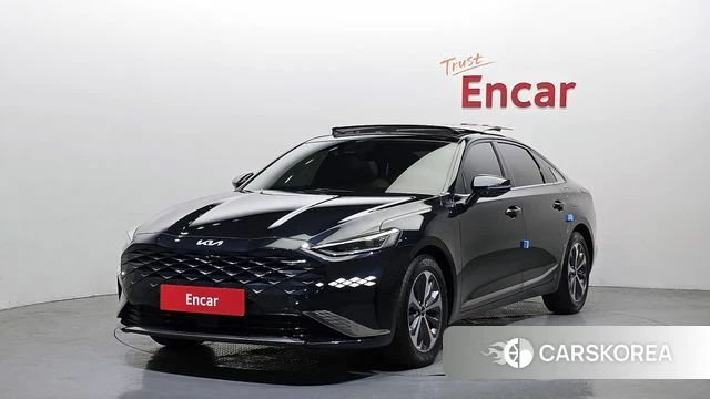 Kia K8 Hybrid 2022 Синий из Кореи