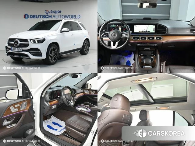 Mercedes-Benz GLE-Class W167 2020 Белый из Кореи