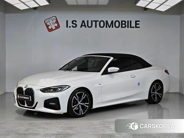 BMW 4 Series (G22) 2021 Белый из Кореи