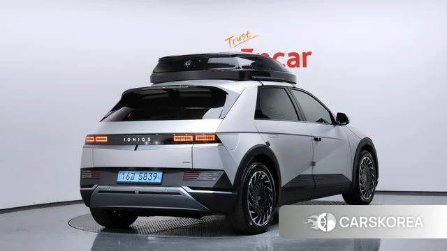 Hyundai Ionic 5 2022 Серебряный из Кореи