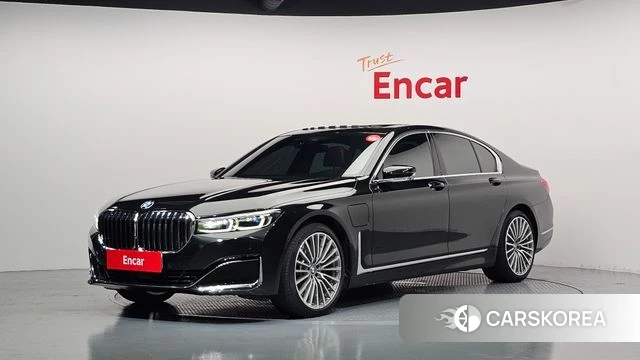 BMW 7 Series (G11) 2021 Черный из Кореи