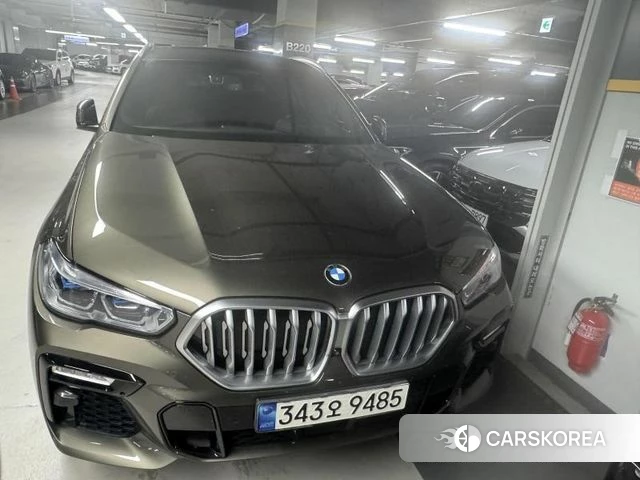BMW X6 (G06) 2021 Цвет тростника из Кореи