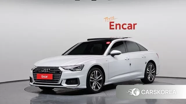 Audi A6 (C8) 2022 Белый из Кореи