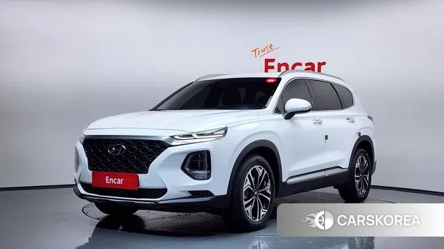 Hyundai Santa Fe TM 2020 Белый из Кореи