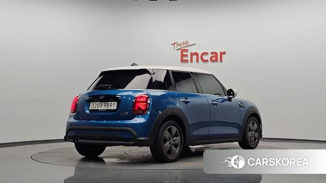 Mini Cooper 2021 Синий из Кореи