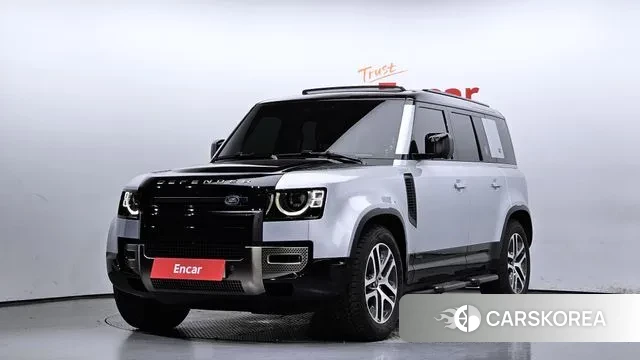 Land Rover Defender (L663) 2024 Серебристо-серый из Кореи