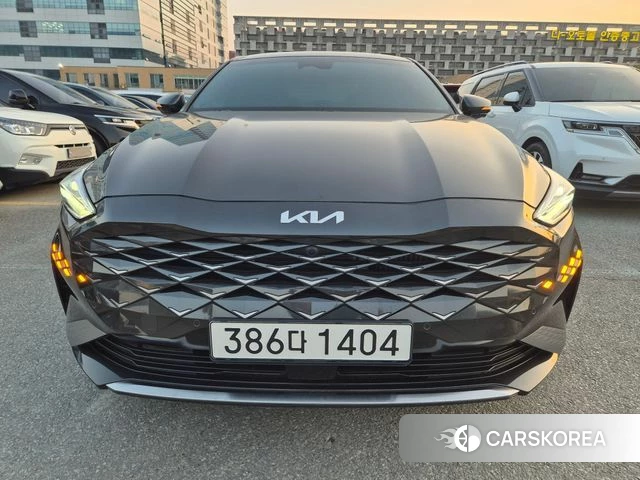 Kia K8 Hybrid 2023 Серый из Кореи