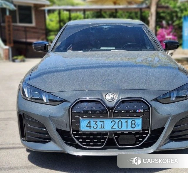 BMW i4 2024 Серый из Кореи