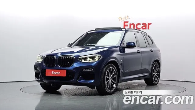 BMW X3 (G01) 2018 Синий из Кореи