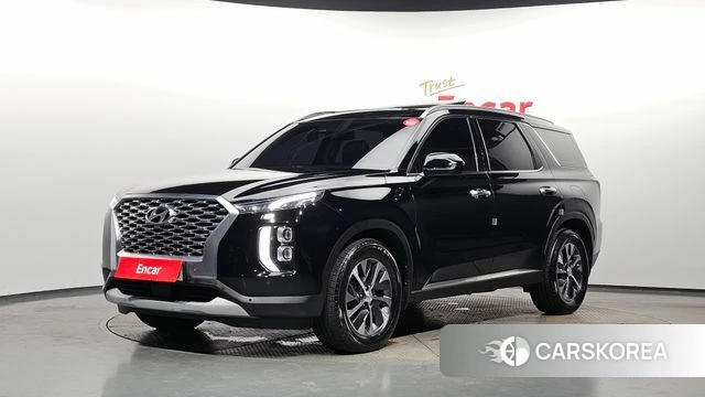 Hyundai Palisade 2021 Черный из Кореи
