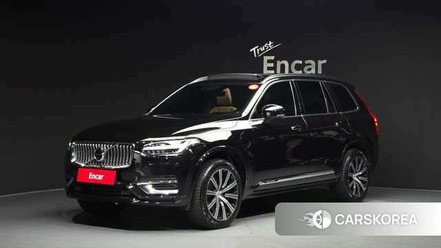 Volvo XC90 second Generation 2021 Черный из Кореи