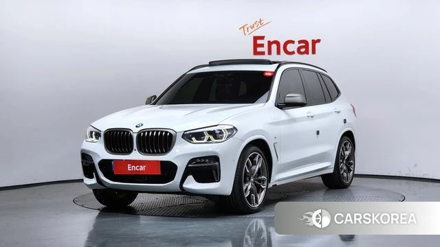 BMW X3 (G01) 2021 Черный из Кореи