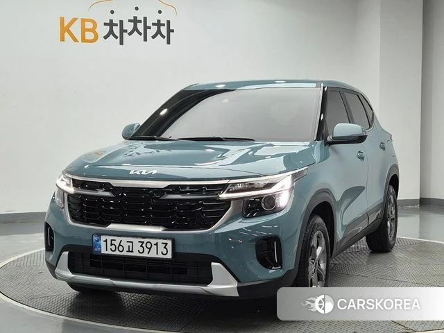 Kia The New Seltos 2024 Синий нефрит из Кореи