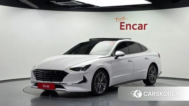 Hyundai Sonata (DN8) 2019 Белый из Кореи