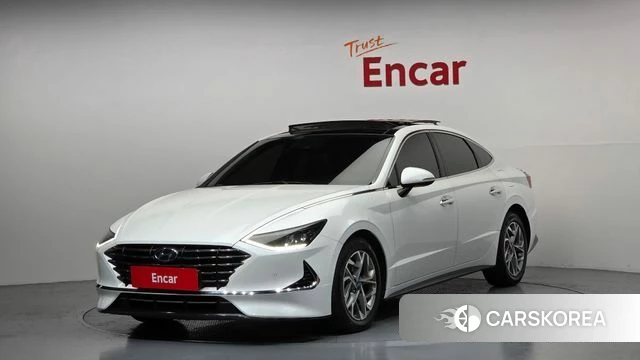 Hyundai Sonata (DN8) 2019 Белый из Кореи