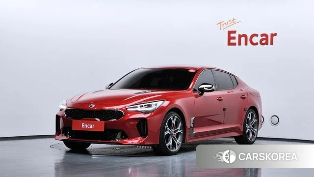 Kia Stinger 2020 Красный из Кореи