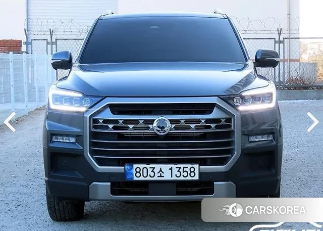 Ssangyong The New Rexton Sport 2023 Серый из Кореи