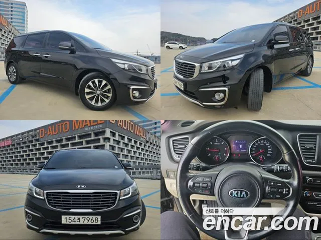 Kia All New Carnival 2018 Черный из Кореи