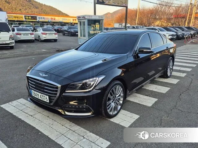 Genesis G80 2018 Черный из Кореи