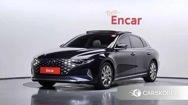 Hyundai The New Grandeur IG Hybrid 2021 Синий из Кореи