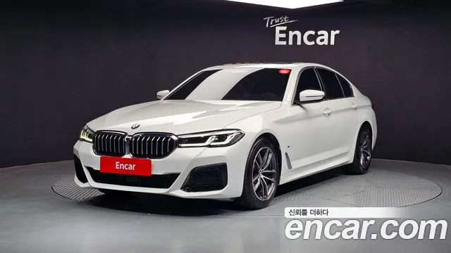 BMW 5 Series (G30) 2021 Белый из Кореи