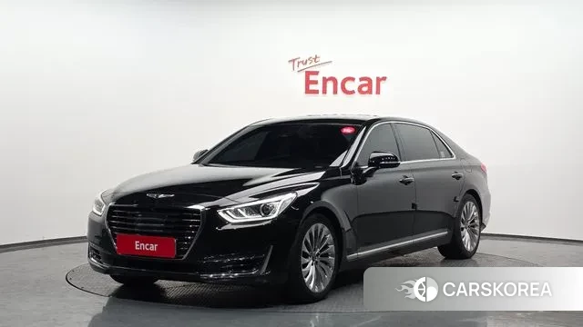 Genesis EQ900 2018 Черный из Кореи