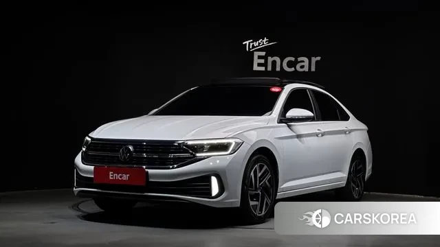Volkswagen 7th Generation of Jetta 2023 Белый из Кореи