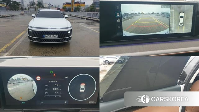 Hyundai Grandeur (GN7) 2023 Белый из Кореи