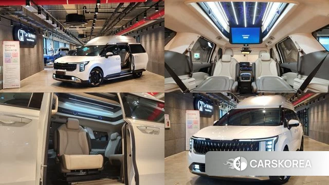 Kia The New Carnival 4th Generation 2024 Белый из Кореи