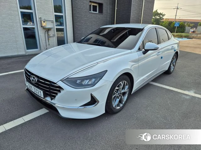 Hyundai Sonata (DN8) 2019 Белый из Кореи