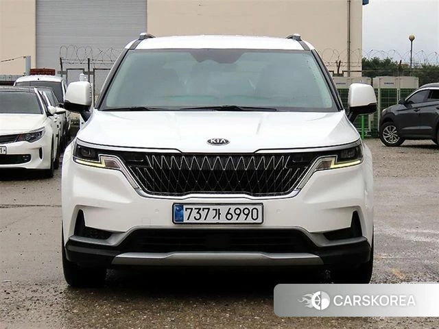 Kia Carnival 4th generation 2021 Белый из Кореи