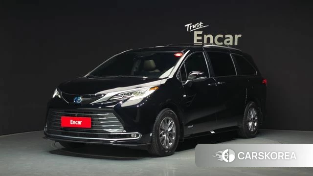 Toyota Sienna 4th Generation 2021 Черный из Кореи