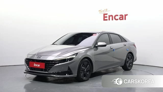 Hyundai Avante Hybrid (CN7) 2022 Серый из Кореи