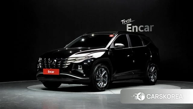 Hyundai Tucson Hybrid (NX4) 2021 Черный из Кореи