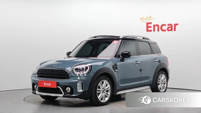 Mini Cooper Countryman 2021 Зеленый из Кореи