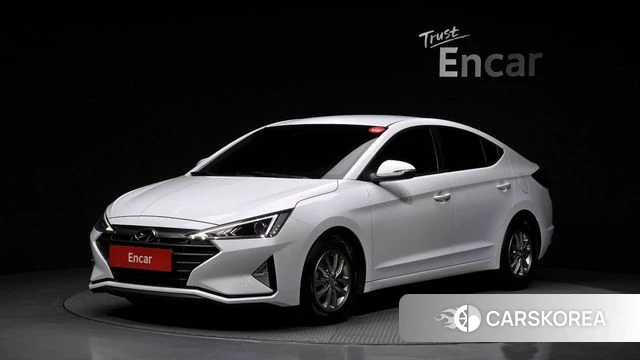 Hyundai The New Avante AD 2019 Белый из Кореи